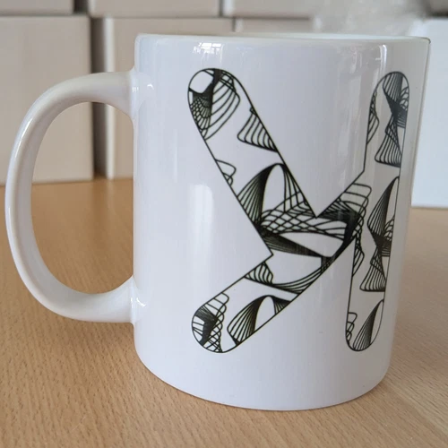 Upside Down K Mug