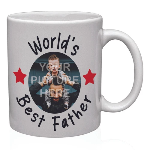 World's Best Father Mug with any Photo