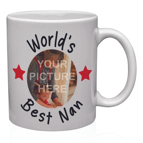 World's Best Nan Mug with any Photo