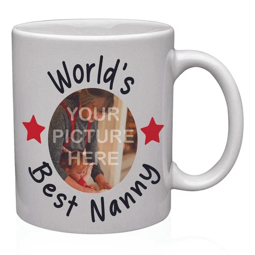 World's Best Nanny Mug with any Photo