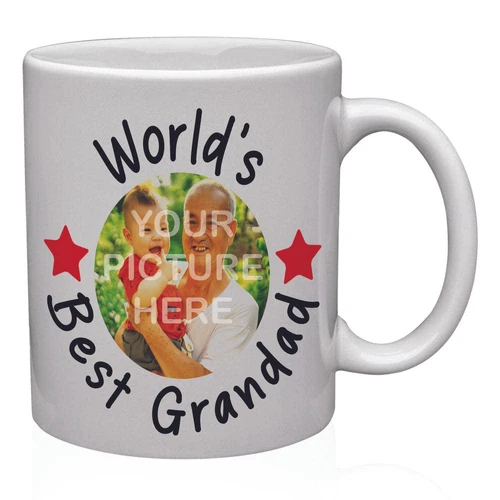 World's Best Grandad Mug with any Photo