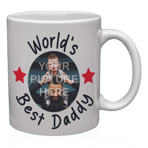 World's Best Daddy Mug with any Photo