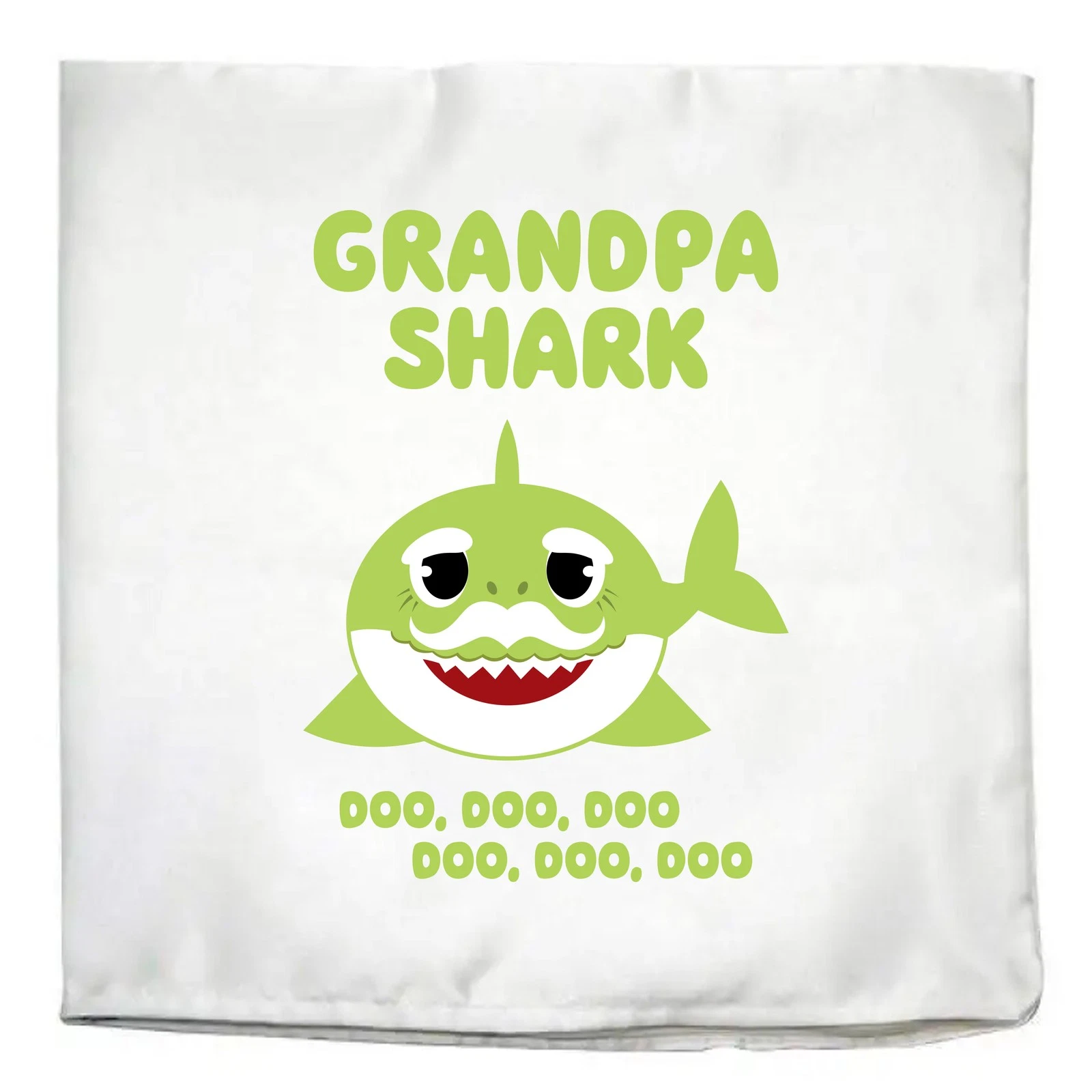 Grandpa Shark Cushion Cover