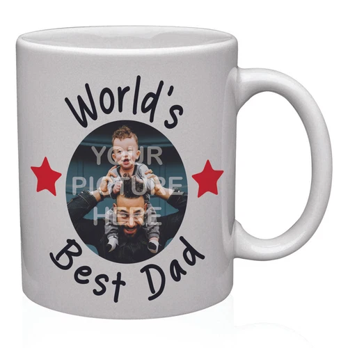 World's Best Dad Mug with any Photo