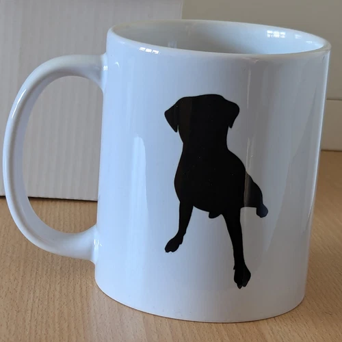 Illustration of a Dog Mug